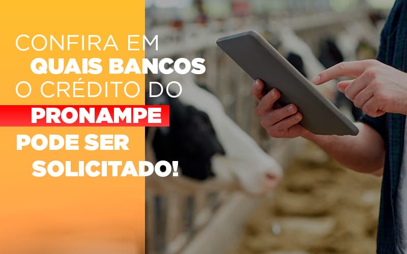 Confira Em Quais Bancos O Credito Pronampe Ja Pode Ser Solicitado Notícias E Artigos Contábeis - Notícias e Artigos Contábeis