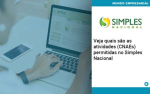 Veja Quais Sao As Atividades Cnaes Permitidas No Simples Nacional - Notícias e Artigos Contábeis